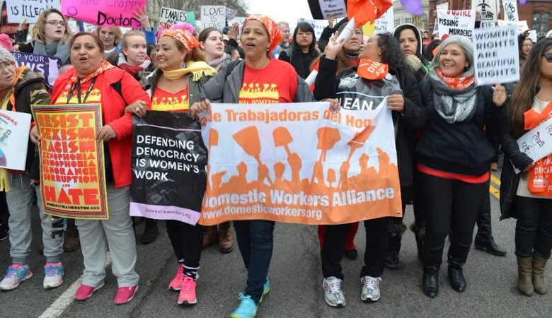 aapi domestic workers march
